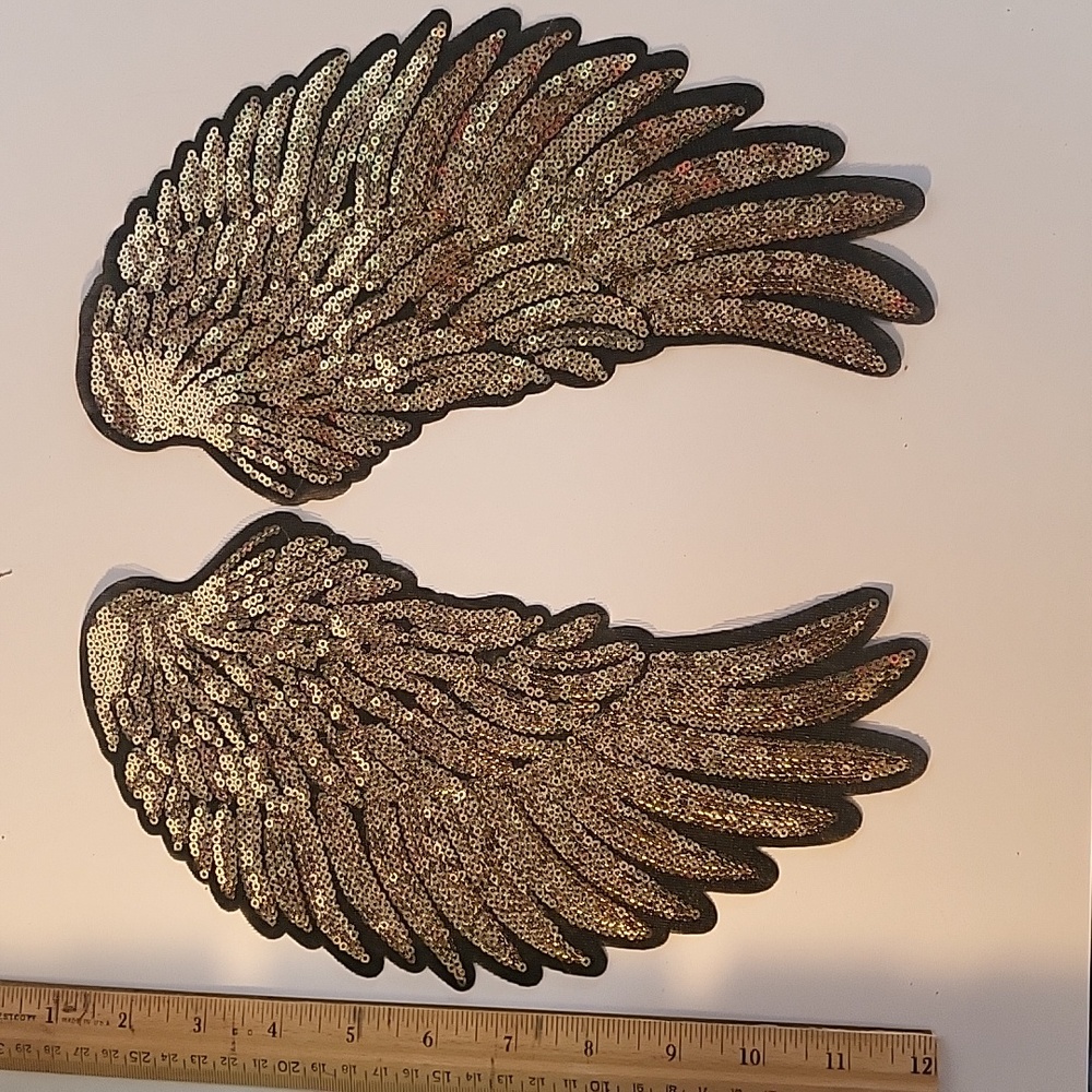 GOLD IRON on patch 11 1/2 in.